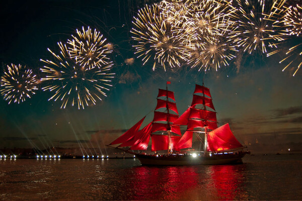 Scarlet Sails Festival in Russia